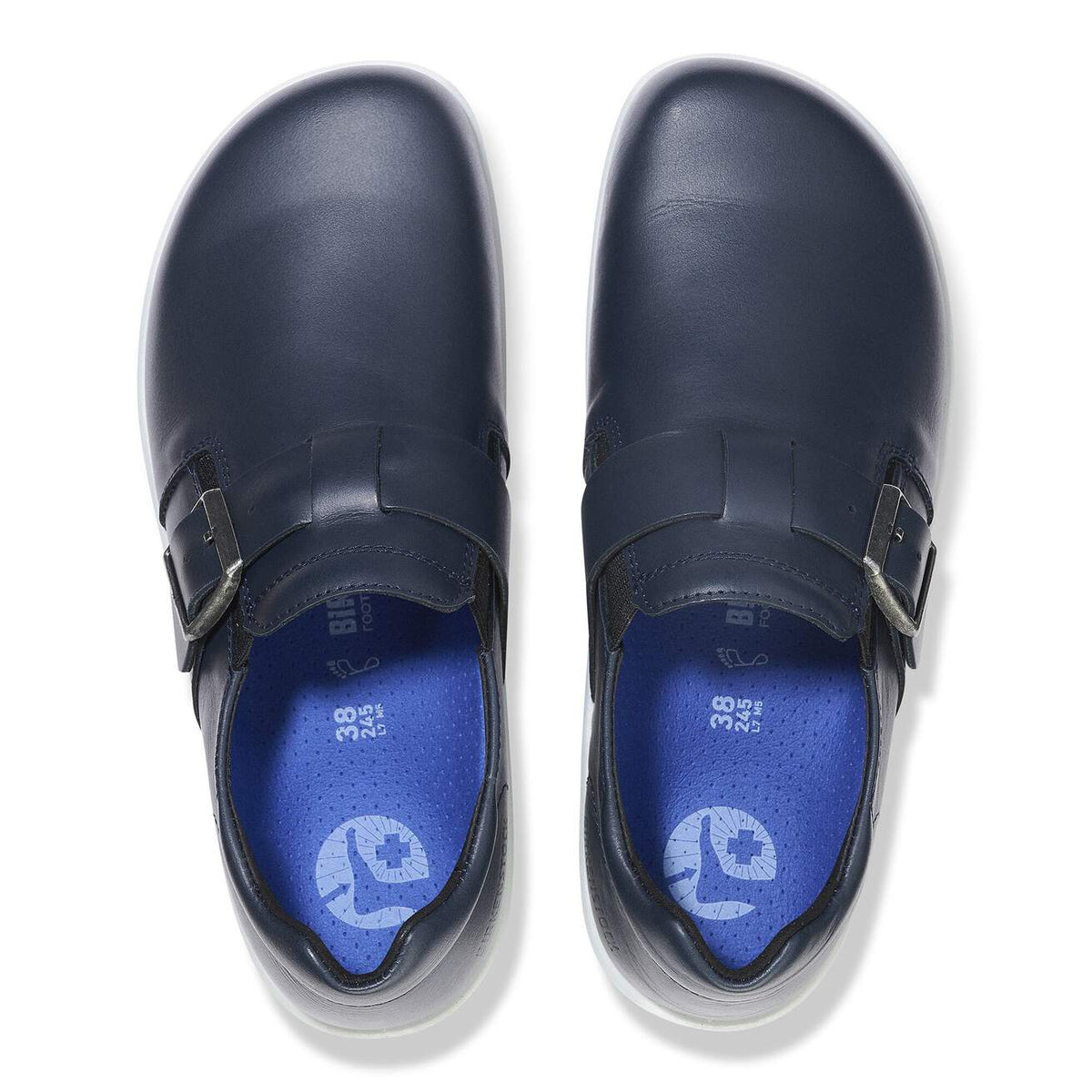 Birkenstock Professional Caris Pro Natural Leather Work Shoes - SecureHeights
