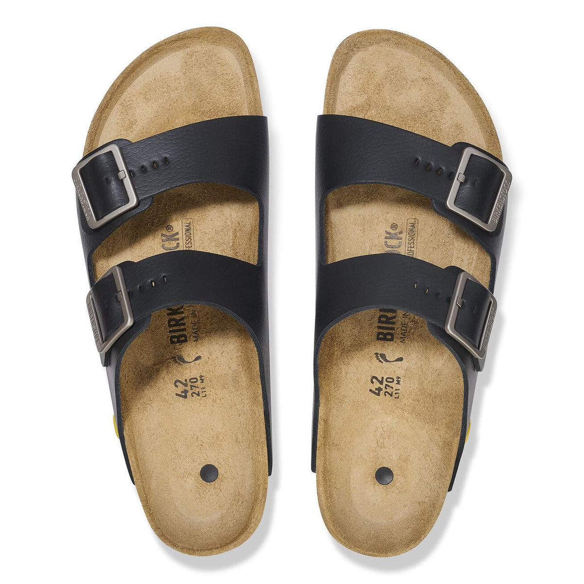 Birkenstock Professional Arizona PRO ESD Natural Leather Coated Work Sandals - SecureHeights
