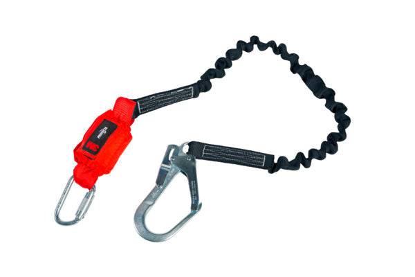 3M Protecta 140kg Capacity 1.5m Single Leg Elastic Shock Absorbing Lanyard 1260330 - SecureHeights