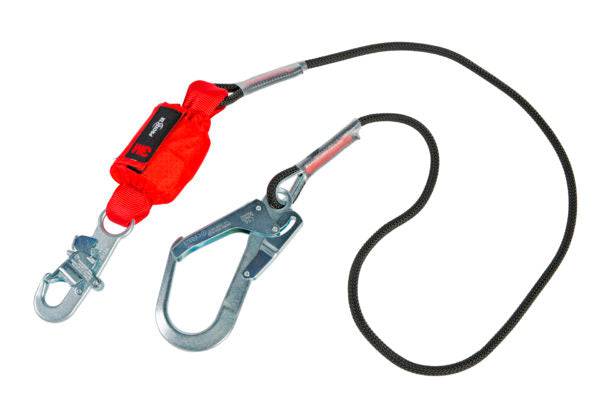 3M Protecta 140kg Capacity 2m Single Leg Rope Shock Absorbing Lanyard 1260331 - SecureHeights