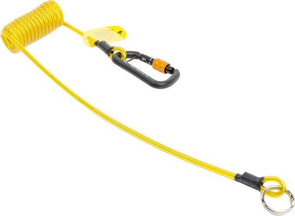 3M DBI SALA Hook2Quick Ring Coil Tool Tether with Tail (Pack of 10) 1500066 - SecureHeights