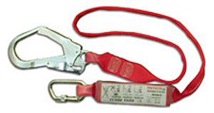3M Protecta 2m Single Leg 45mm Webbing Shock Absorbing Lanyard with Scaffold Hook AE529/6 - SecureHeights
