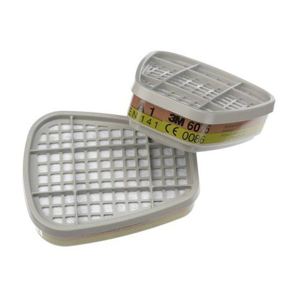 3M 6075 Formaldehyde + A1 Gas and Vapour Filter (Pack of 8) - SecureHeights