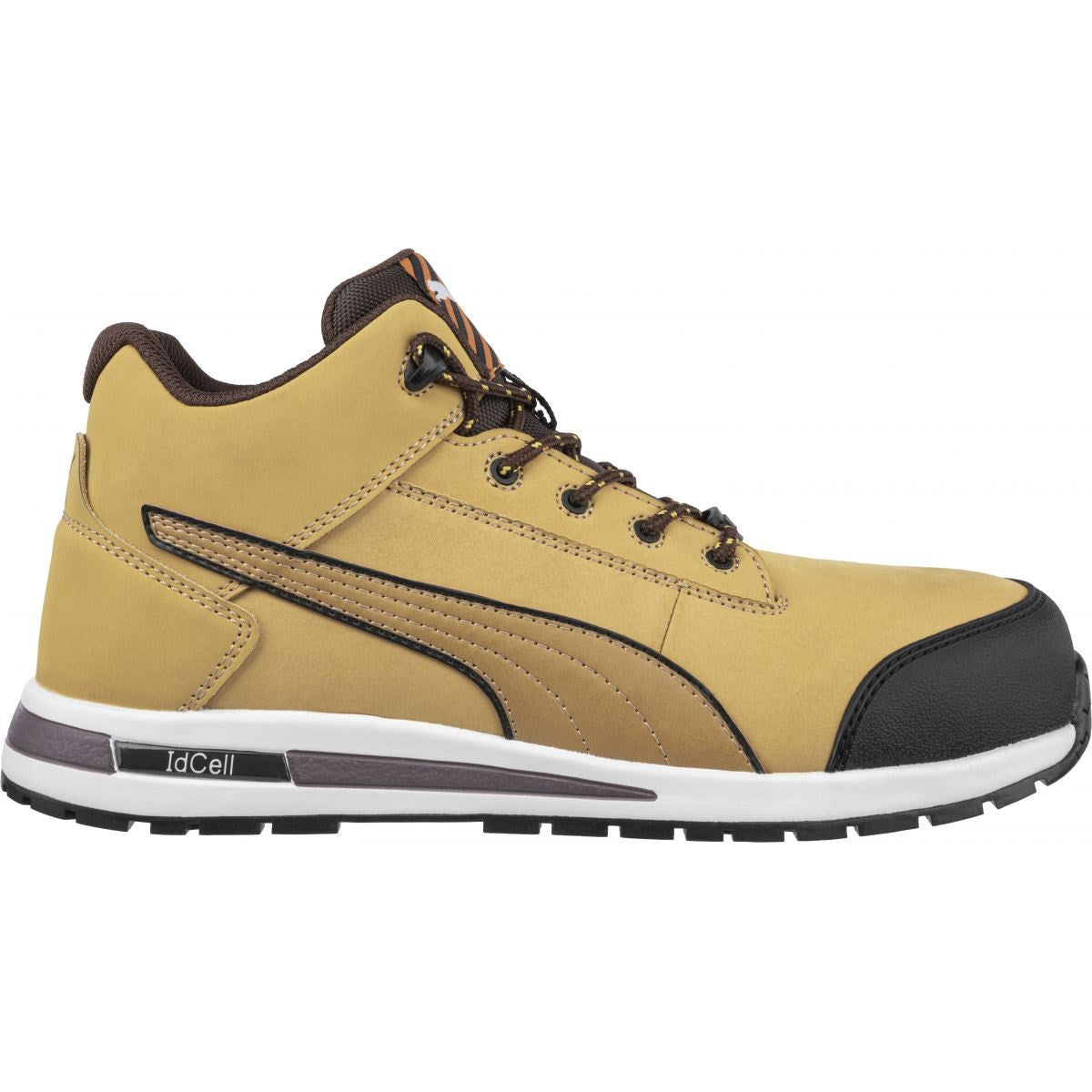 PUMA Safety URBAN PROTECT DASH MID S3 Nubuck Leather Safety Boots - Wheat