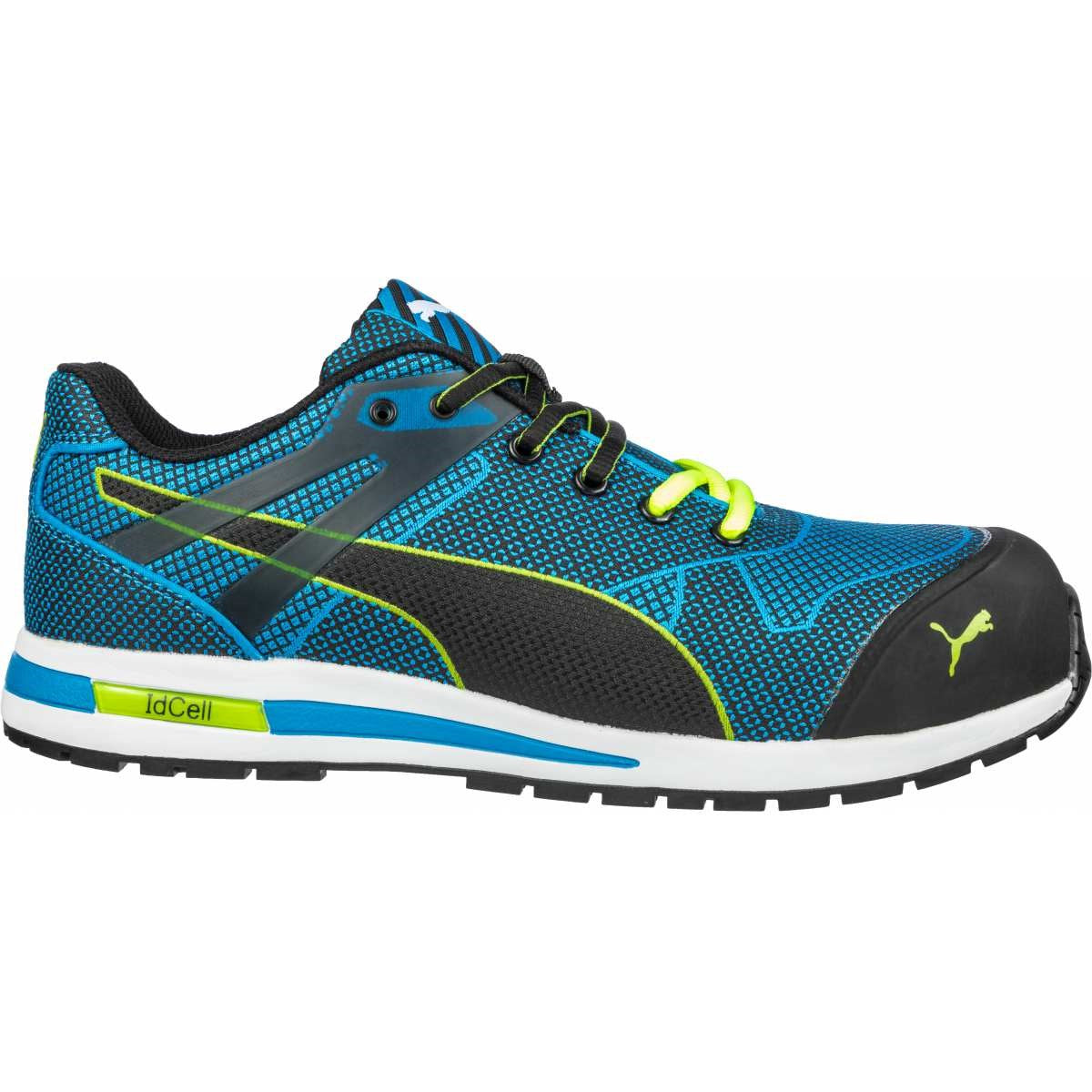 PUMA Safety URBAN PROTECT BLAZE KNIT LOW S1P Safety Knit Safety Trainers - Blue