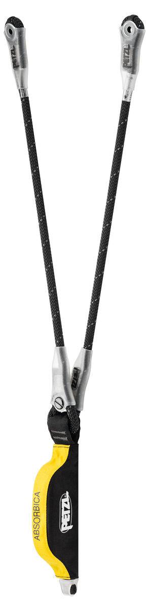 Petzl ABSORBICA-Y Double Lanyard with Integrated Energy Absorber 80cm-150cm - SecureHeights