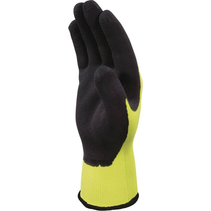 DeltaPlus APOLLON VV733 Latex Foam Coated Palm 13 Gauge Polyester Knitted General Handling Gloves (10 Pairs) - SecureHeights
