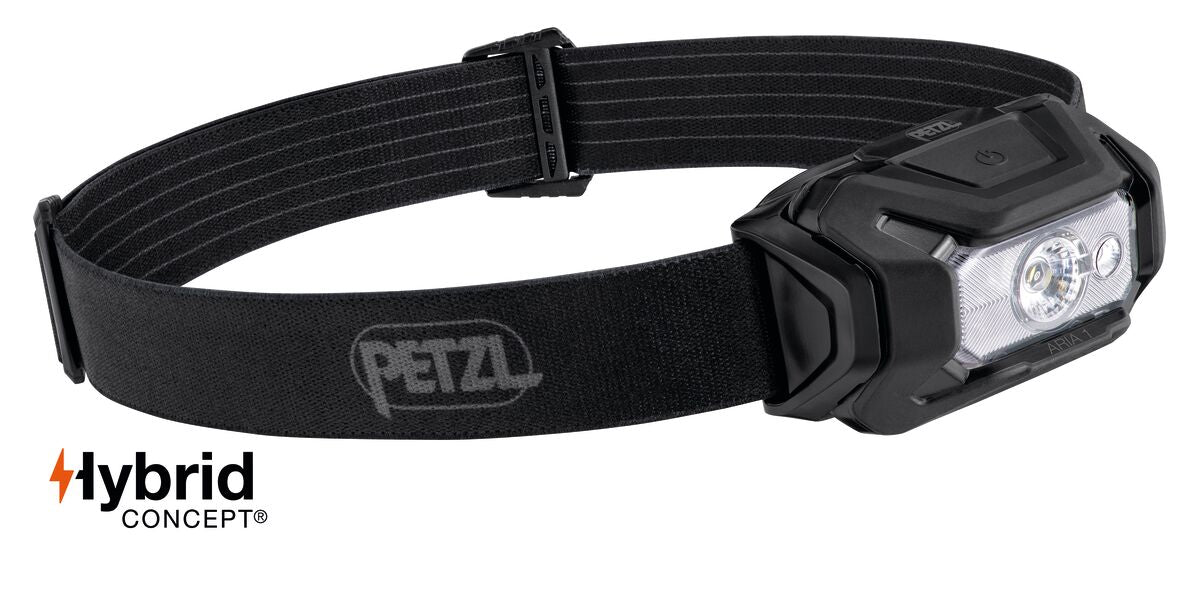 Petzl ARIA 1 RGB 350 Lumens Rechargeable HYBRID Waterproof Headlamp E069BA00 - SecureHeights