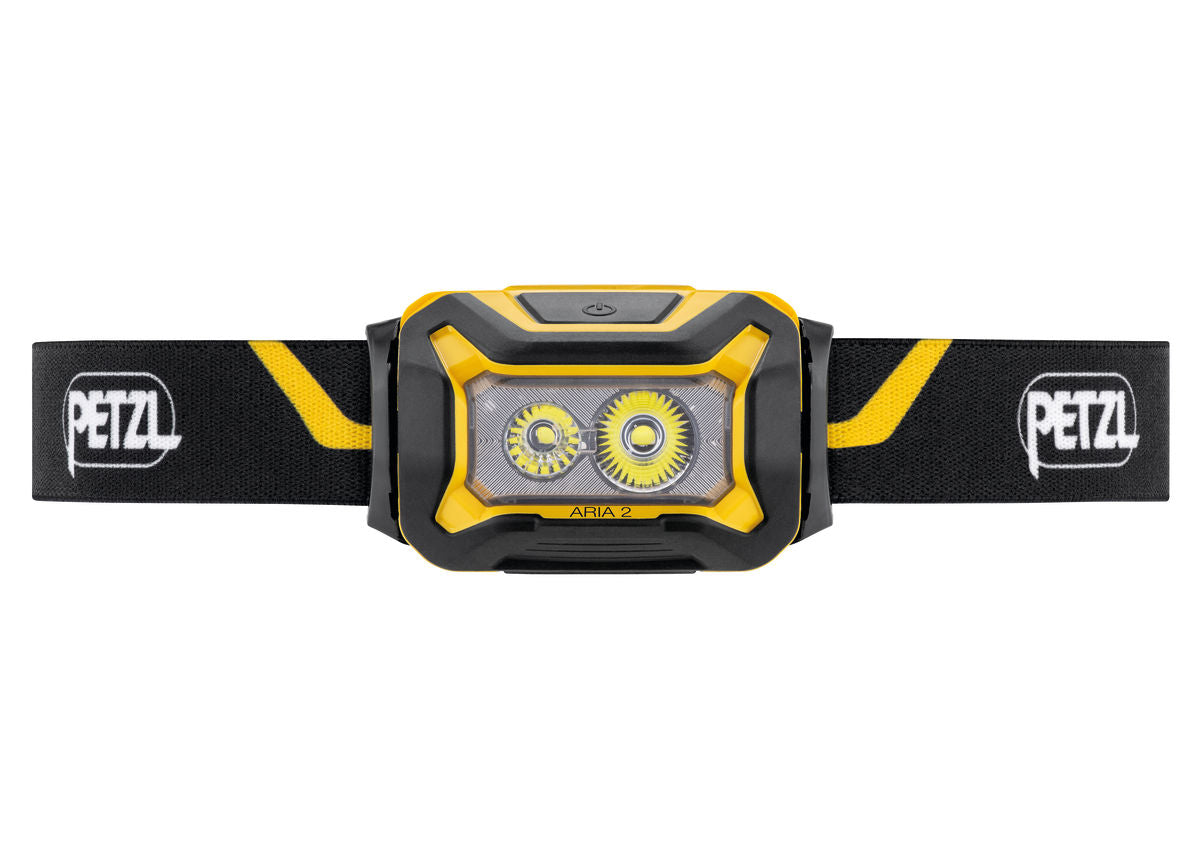 Petzl ARIA 2 450 Lumens Rechargeable Mixed Beam HYBRID Waterproof Headlamp E070AA00 - SecureHeights