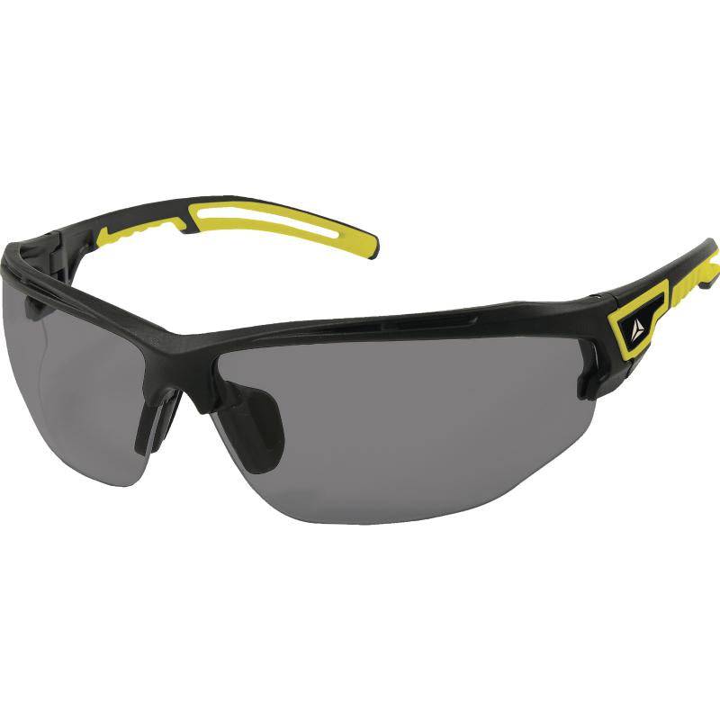 DeltaPlus ASO2 SMOKE Polycarbonate Sport Style Safety Glasses (Pack of 3) ASO2FU - SecureHeights