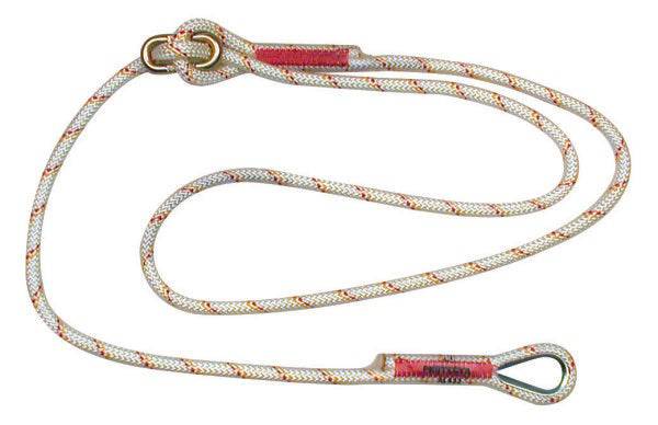 3M Protecta Adjustable 1.8m Single Leg Rope Work Positioning Lanyard AL4000 - SecureHeights