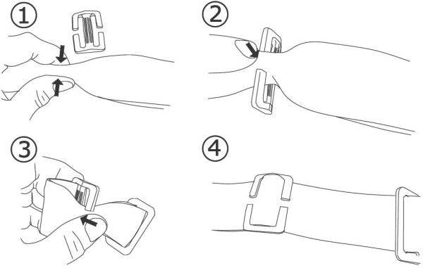 3M Protecta Anti-Slip Harness Clip (Pack of 6) 1150063 - SecureHeights