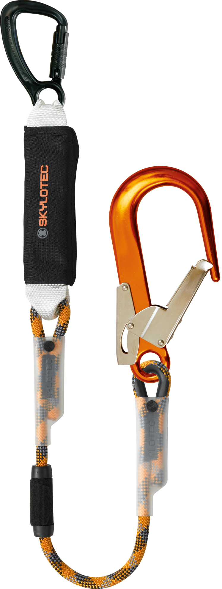 Skylotec BFD SK12 Single Leg Rope Lanyard with 60mm Scaffold Hook 1m-2m - SecureHeights