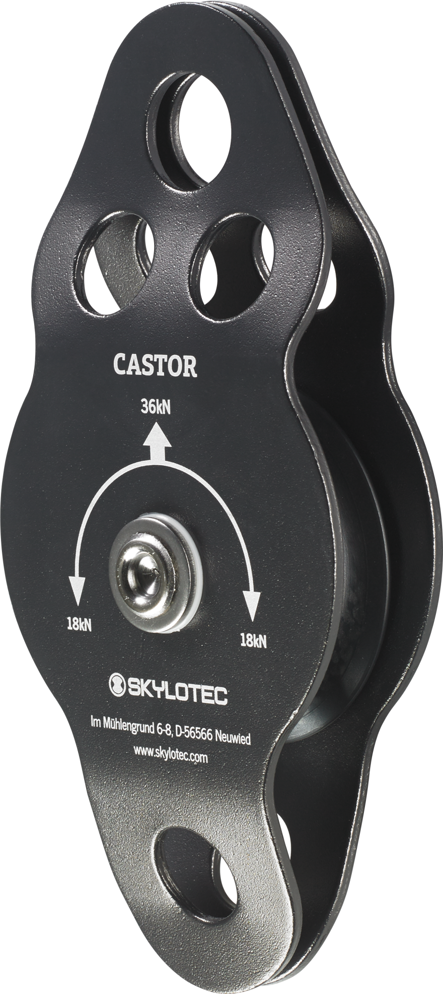 Skylotec CASTOR Aluminium Rope Pulley H-201 - SecureHeights