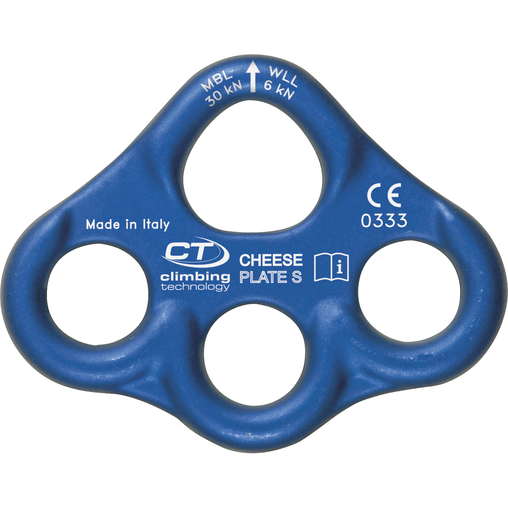 Climbing Technology CHEESE PLATE S Hot Forged Light-Alloy Multi Anchor Plate - SecureHeights