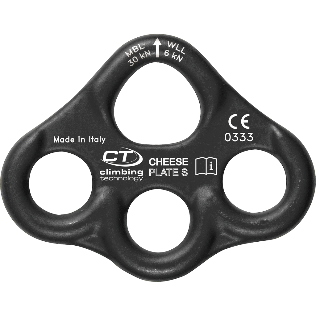 Climbing Technology CHEESE PLATE S Hot Forged Light-Alloy Multi Anchor Plate - SecureHeights