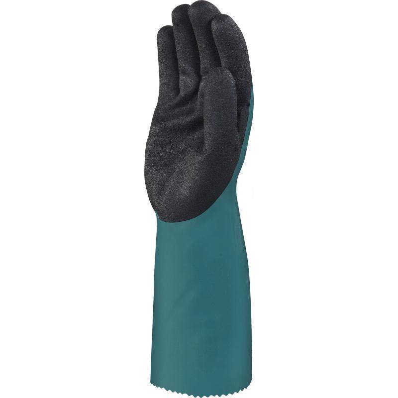 DeltaPlus CHEMSAFE VV835 Foam Nitrile Coated Palm 35cm Safety Gloves (5 Pairs) - SecureHeights