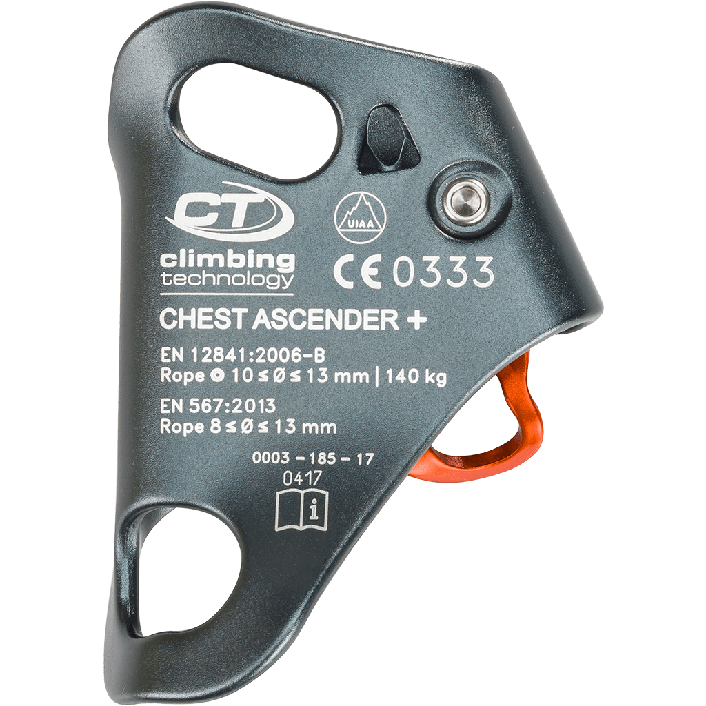 Climbing Technology CHEST ASCENDER+ Rope Chest Ascender 2D640NJXP - SecureHeights