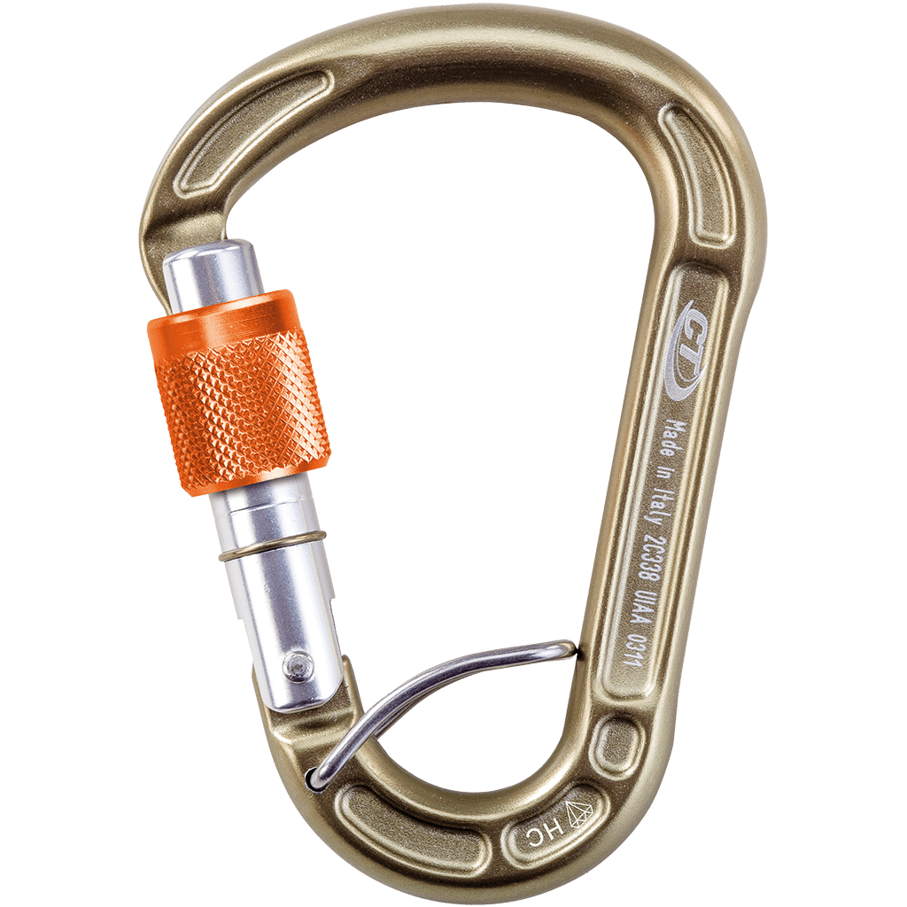 Climbing Technology CONCEPT SGL HC Light-Alloy HMS Screwgate Carabiner 2C3382LSYB - SecureHeights