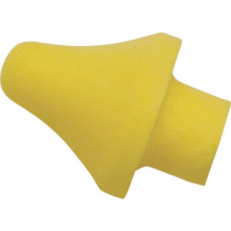 DeltaPlus CONICAP01BR Uncorded SNR 28 dB Polyurethane Earplugs (10 Pairs) - SecureHeights