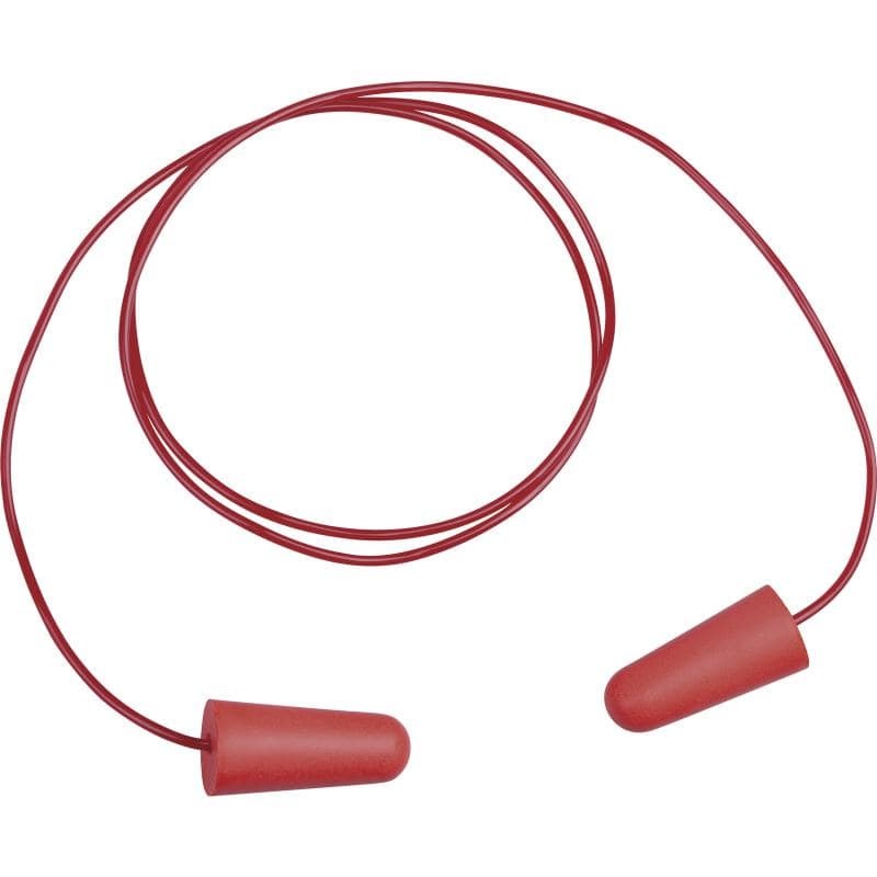 DeltaPlus CONICCO200 SNR 36 dB Disposable Earplugs with Plastic Cord (200 Pairs) - SecureHeights