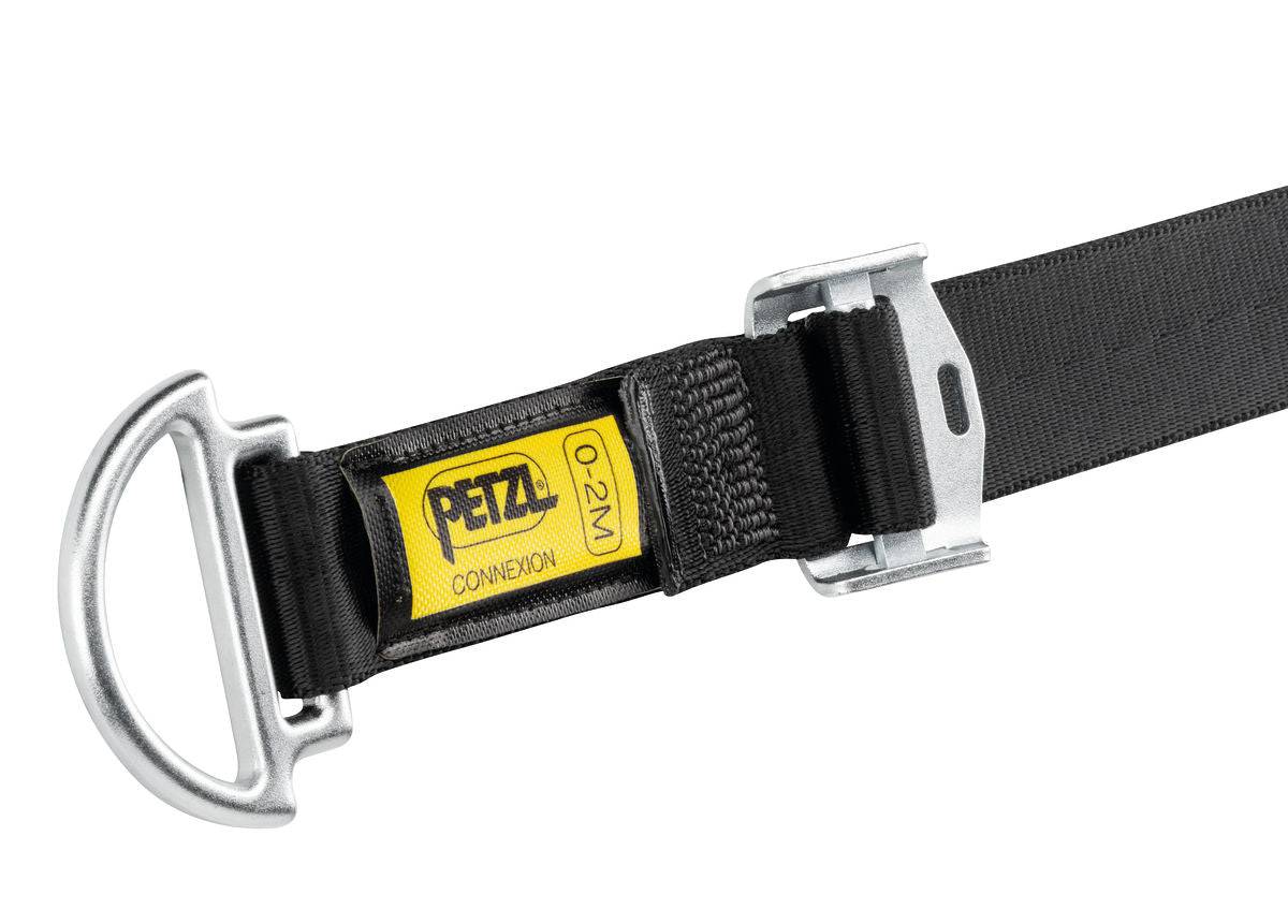 Petzl CONNEXION VARIO Adjustable Anchor Strap with Forged Steel Attachment Points - SecureHeights