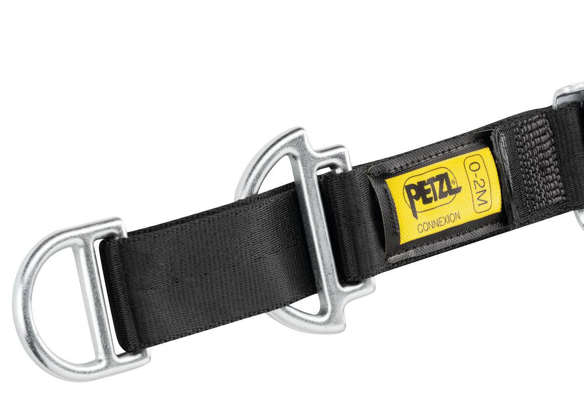 Petzl CONNEXION VARIO Adjustable Anchor Strap with Forged Steel Attachment Points - SecureHeights