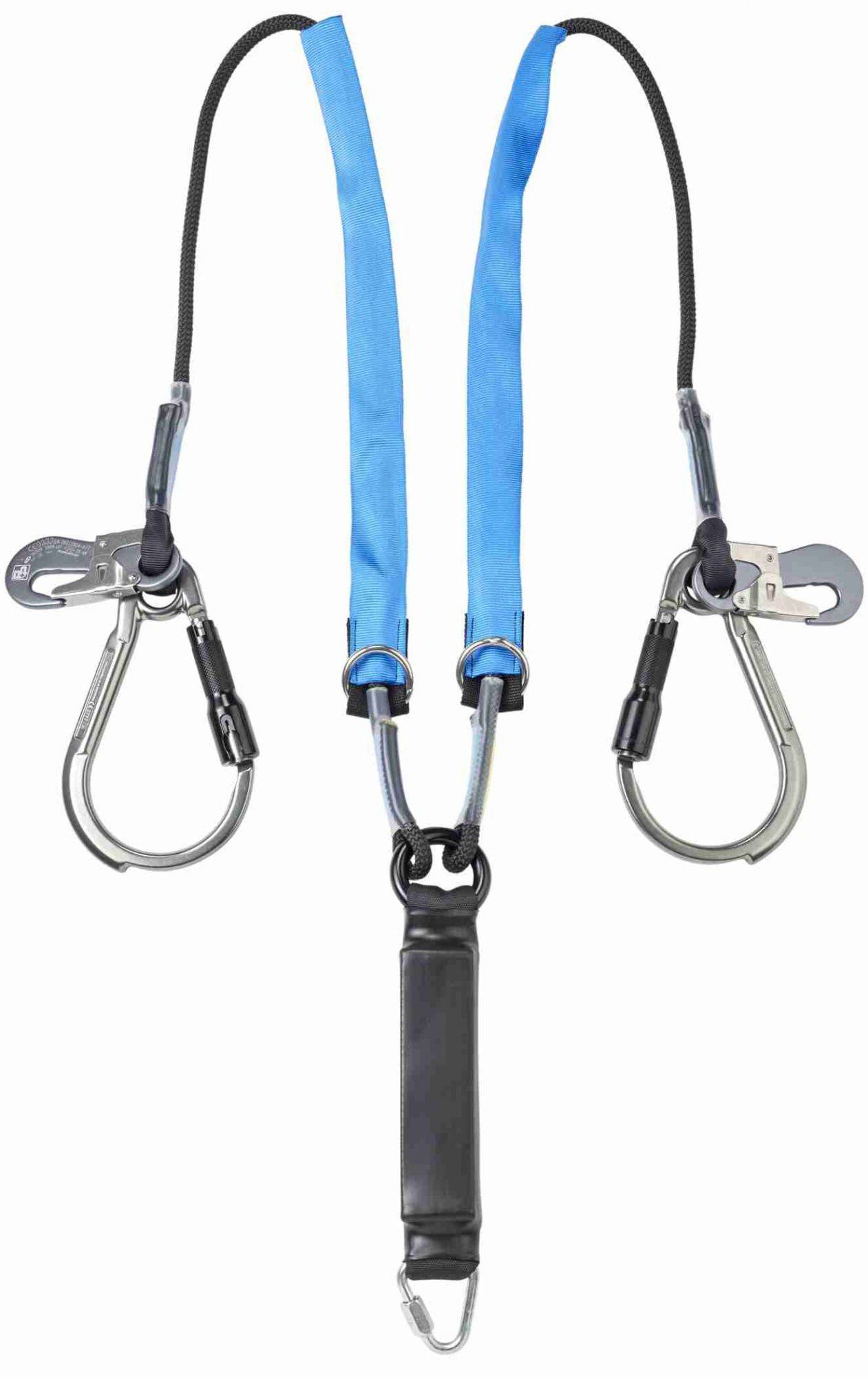 P+P Safety Chunkie 1.75m Twin Leg Lanyard 90270/DYN/175/1 - SecureHeights