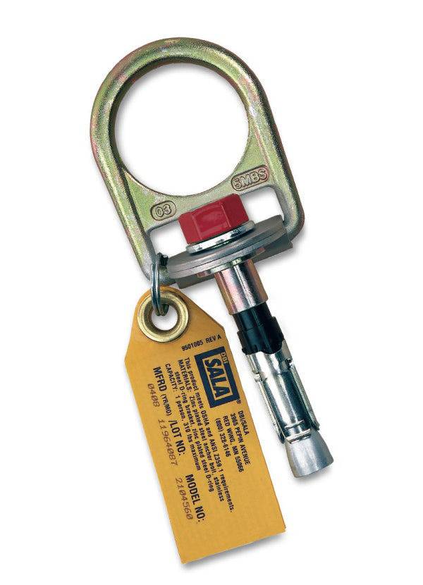 3M DBI SALA Concrete D-Ring Anchor with 1 Bolt 2104565 - SecureHeights