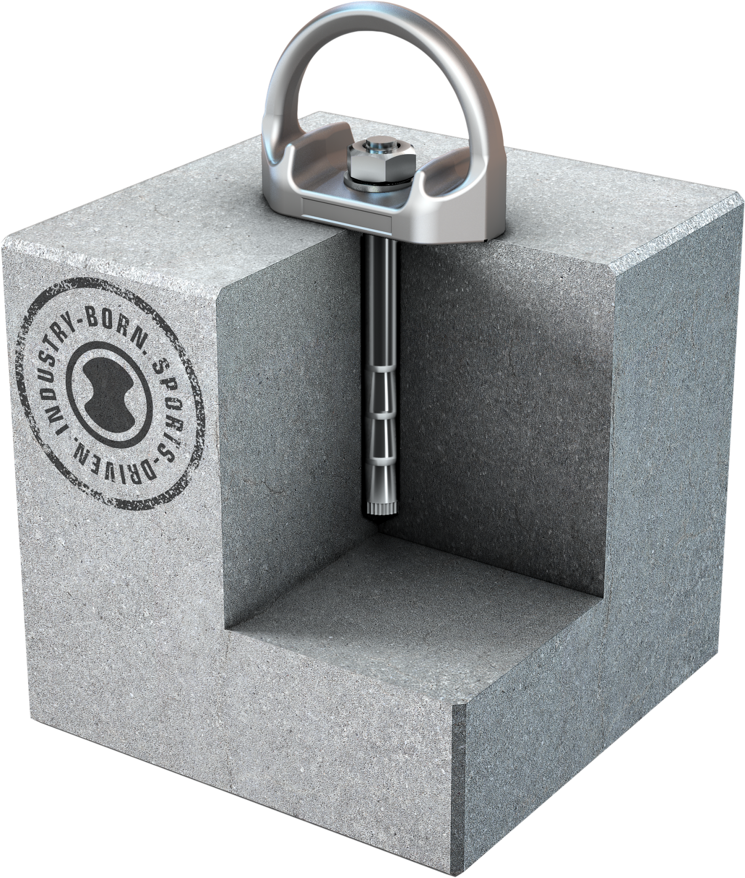 Skylotec D-BOLT TYP 46 (AP-063-GPS) Stainless Steel Glue In Single Anchor Point AP-TYP-46-O