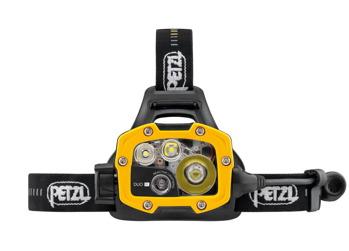 Petzl DUO RL 2800 Lumens REACTIVE LIGHTING Ultra Powerful Rechargeable Multibeam Headlamp E103AA00 - SecureHeights