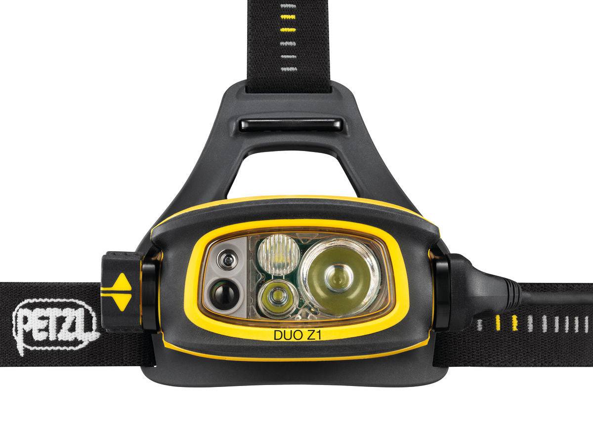 Petzl DUO Z1 (UK) 360 Lumens FACE2FACE ATEX Powerful Rechargeable Multibeam Headlamp E80BHR UK - SecureHeights