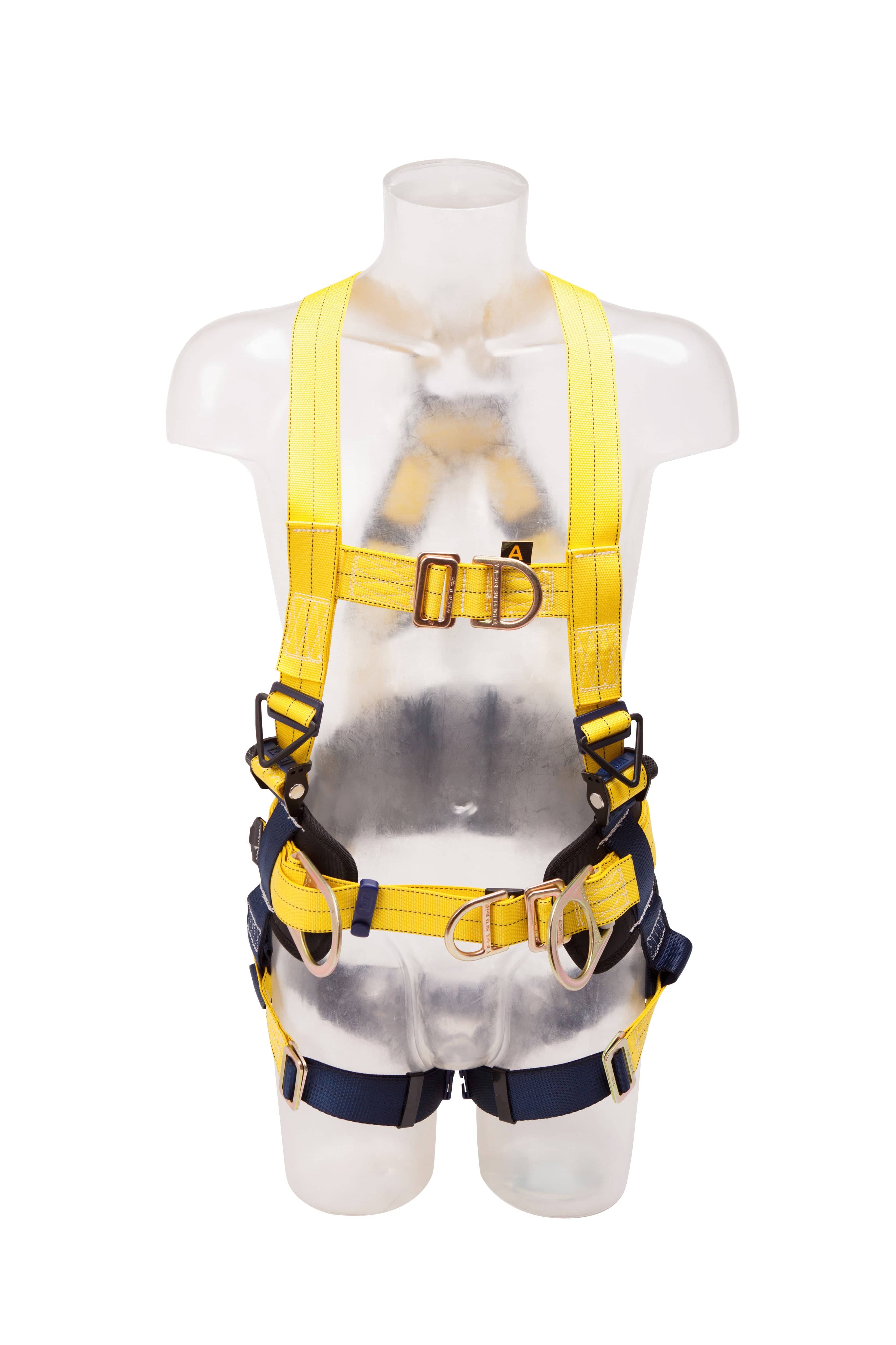 3M DBI SALA Delta Quick Connect Harness with Belt and Front & Rear Attachment Points - SecureHeights