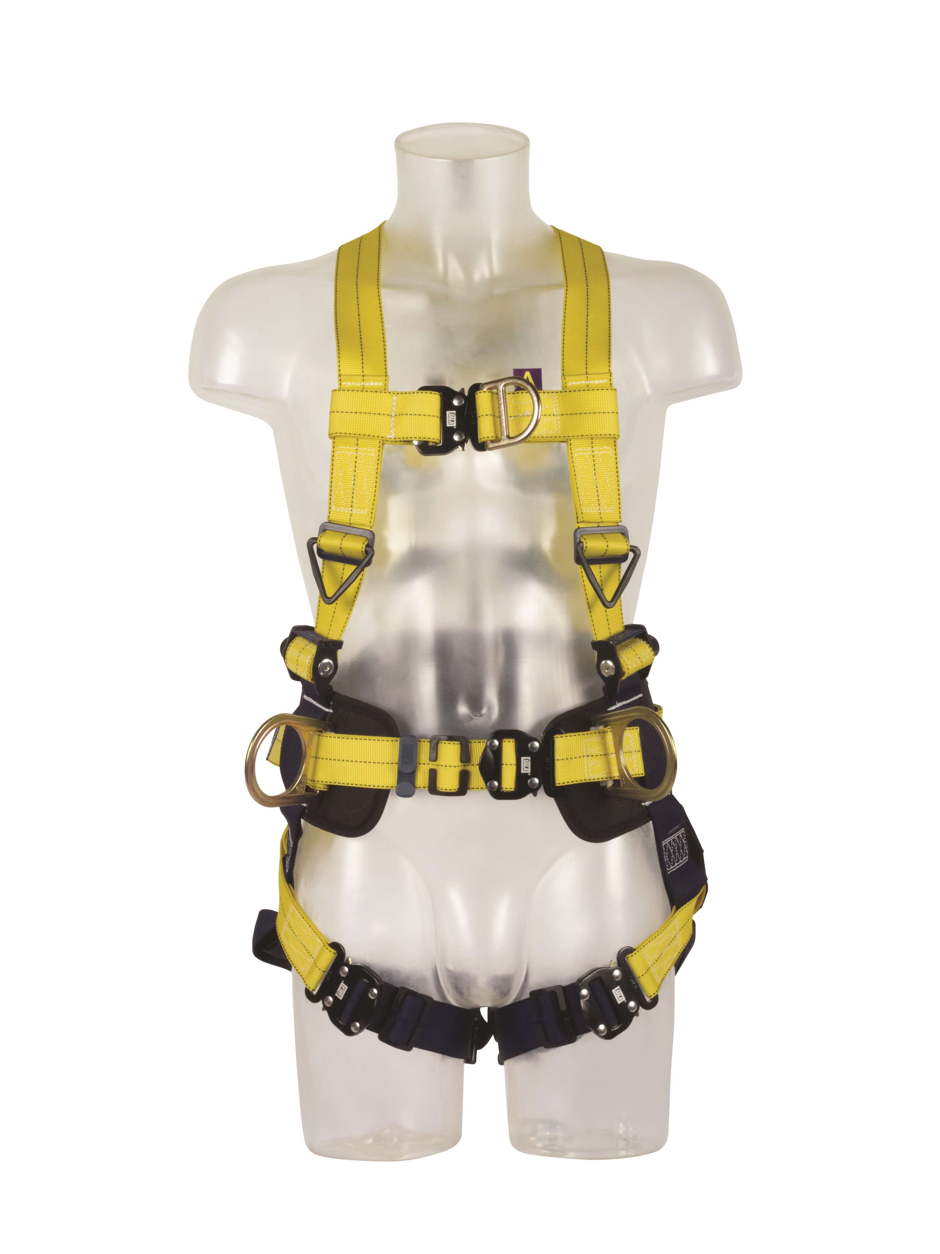 3M DBI SALA Delta Quick Connect Harness with Belt and Front & Rear Attachment Points - SecureHeights