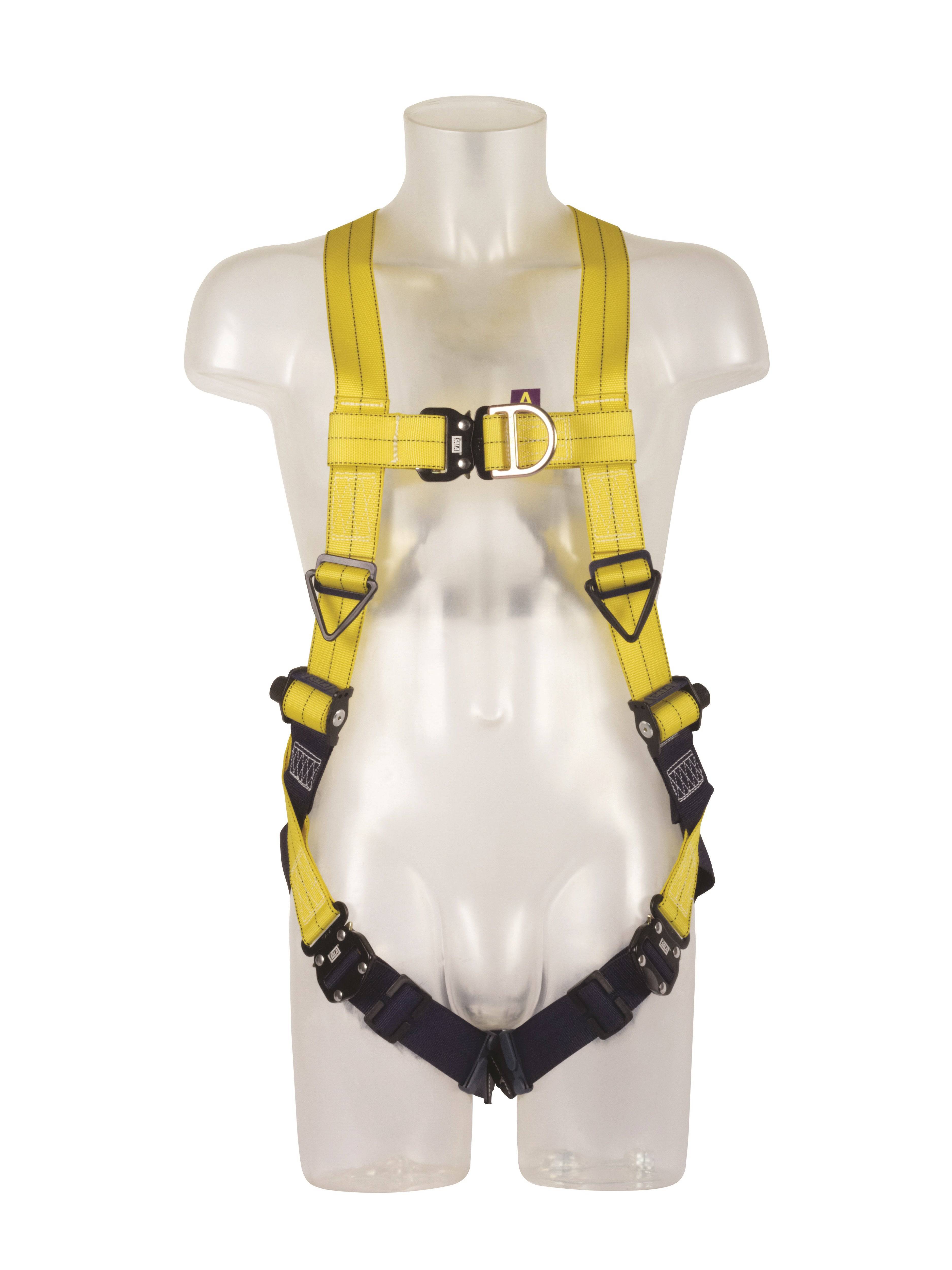 3M DBI SALA Delta Quick Connect Harness with Front and Rear Attachment Points - SecureHeights