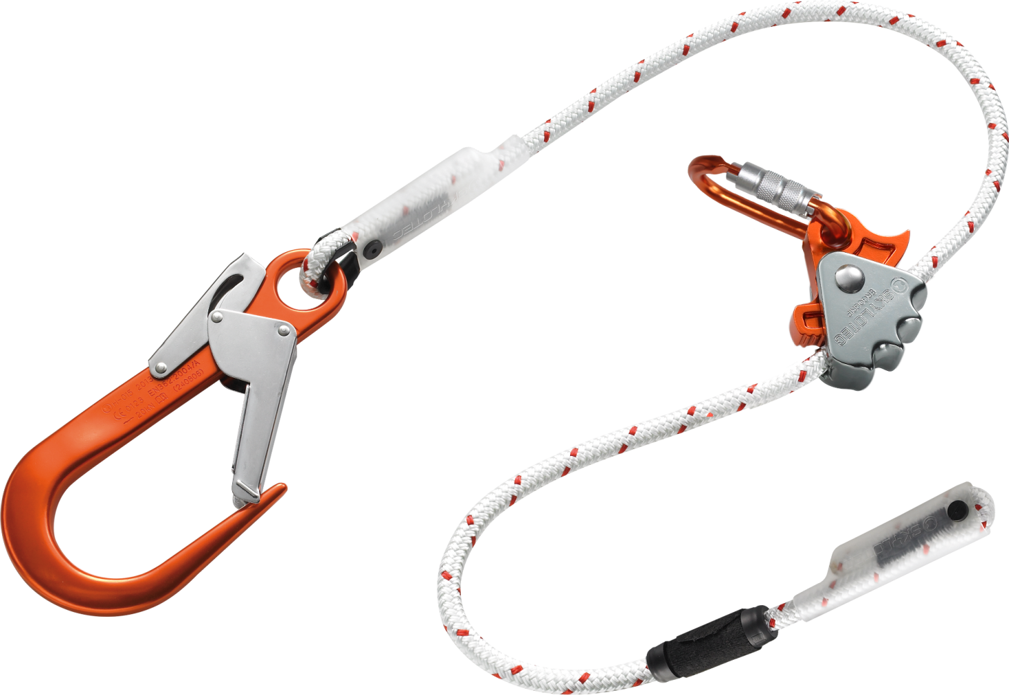 Skylotec ERGOGRIP SK12 Single Leg Work Positioning Lanyard 1.5m-2m - SecureHeights