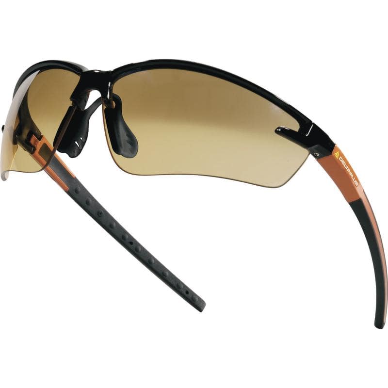 DeltaPlus FUJI2 GRADIENT Polycarbonate Twin Lens Safety Glasses (Pack of 3) FUJI2NOOR - SecureHeights