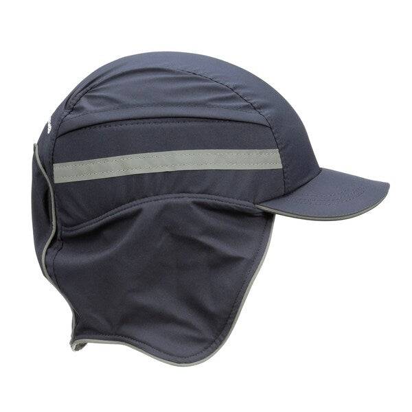 3M First Base 3 Navy Blue 55mm Reduced Peak Winter Bump Cap 2021200 - SecureHeights