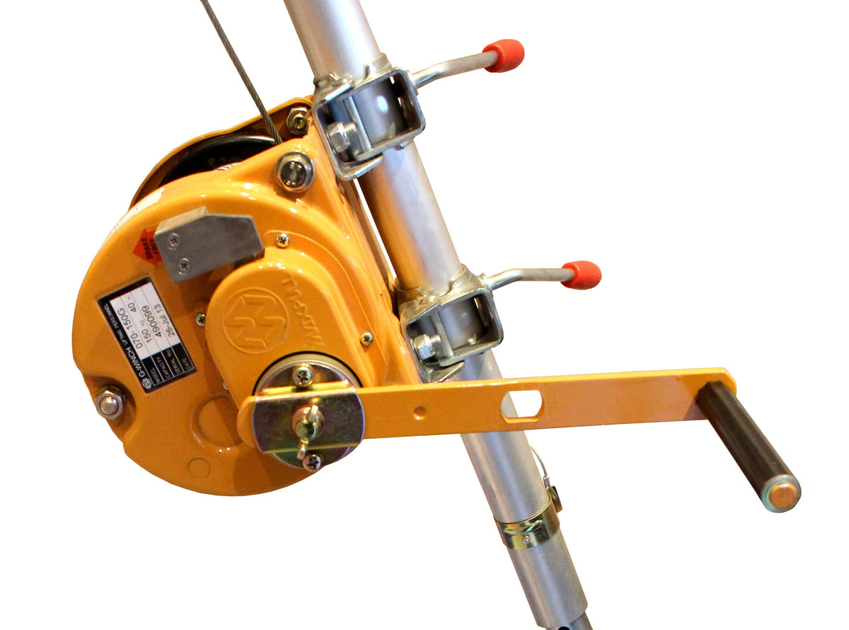 Globestock G.Winch 250kg MWL Galvanised Steel Cable Personnel Winch 20m-40m - SecureHeights