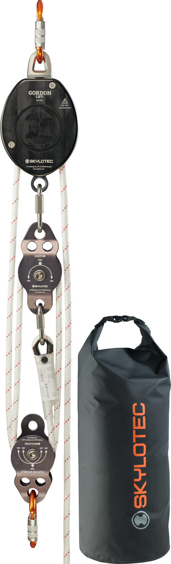 Skylotec GORDON LIFT Self Blocking 4:1 Pulley System 15m-30m - SecureHeights
