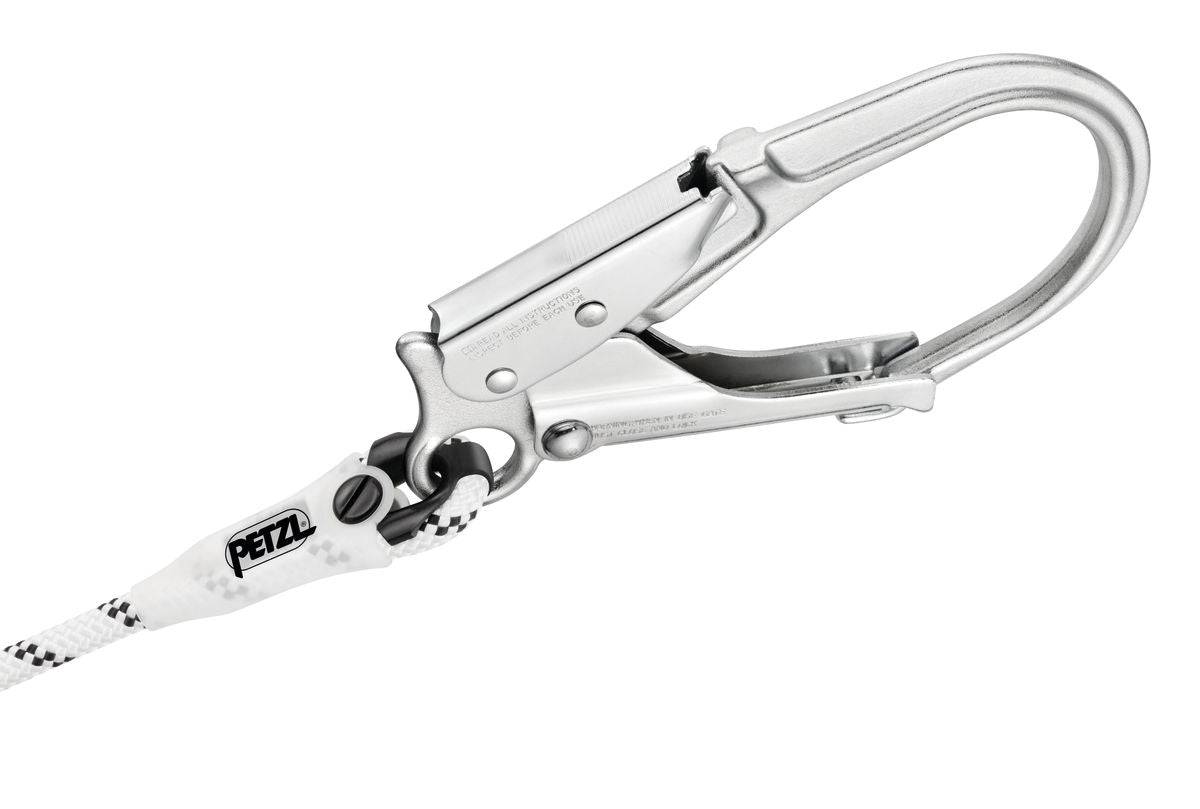Petzl GRILLON MGO Adjustable Work Positioning Lanyard with MGO Connector 2m-3m - SecureHeights