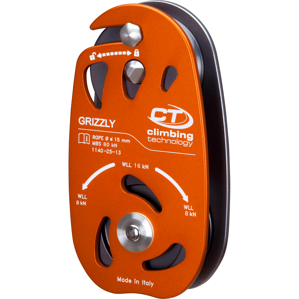 Climbing Technology GRIZZLY Tree Felling Pulley 2P658 - SecureHeights