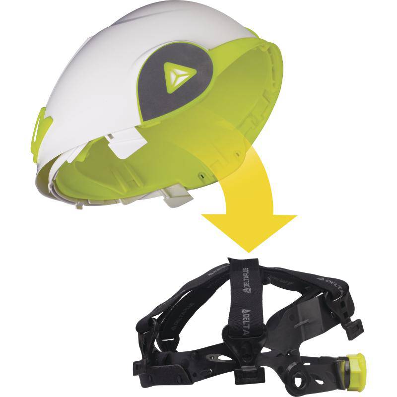 DeltaPlus HARNESS ONYX Safety Helmet Harness (Pack of 6) HARNESSO - SecureHeights