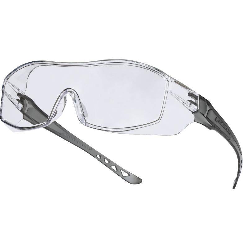 DeltaPlus HEKLA2 CLEAR Polycarbonate Overspec Safety Glasses (Pack of 10) HEKL2IN - SecureHeights