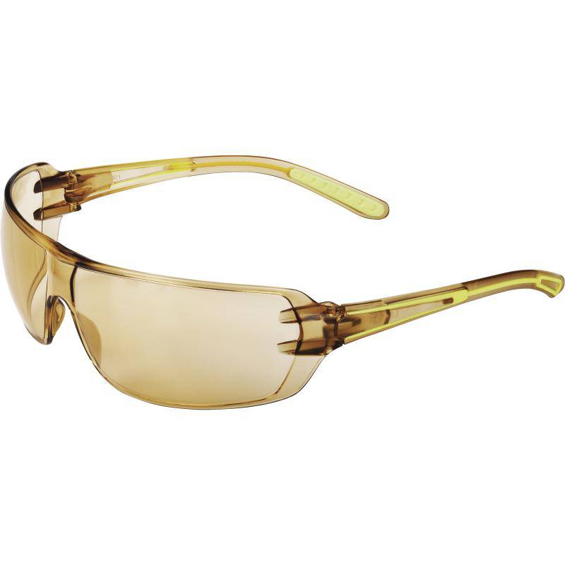 DeltaPlus HELIUM 2 BLUE BLOCKER Polycarbonate Monobloc Safety Glasses (Pack of 5) HELI2BB - SecureHeights