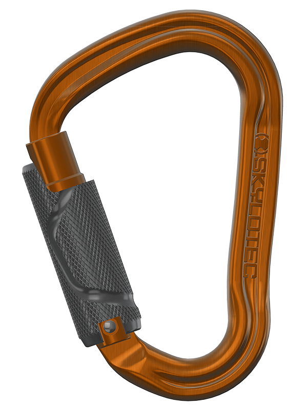 Skylotec HMS DOUBLE TRI 2.0 Double Trilock Carabiner H-206 - SecureHeights