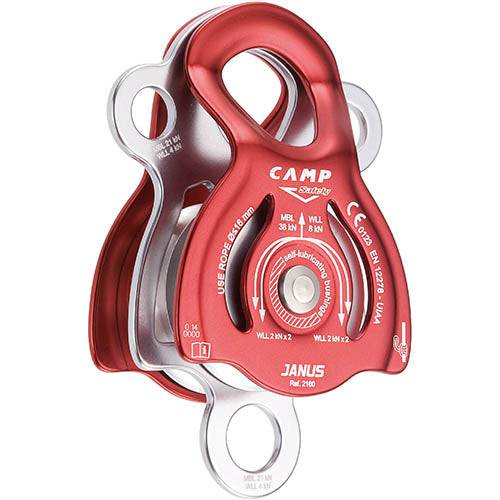 CAMP Safety JANUS High Strength Multifunctional Prusik Double Pulley - SecureHeights