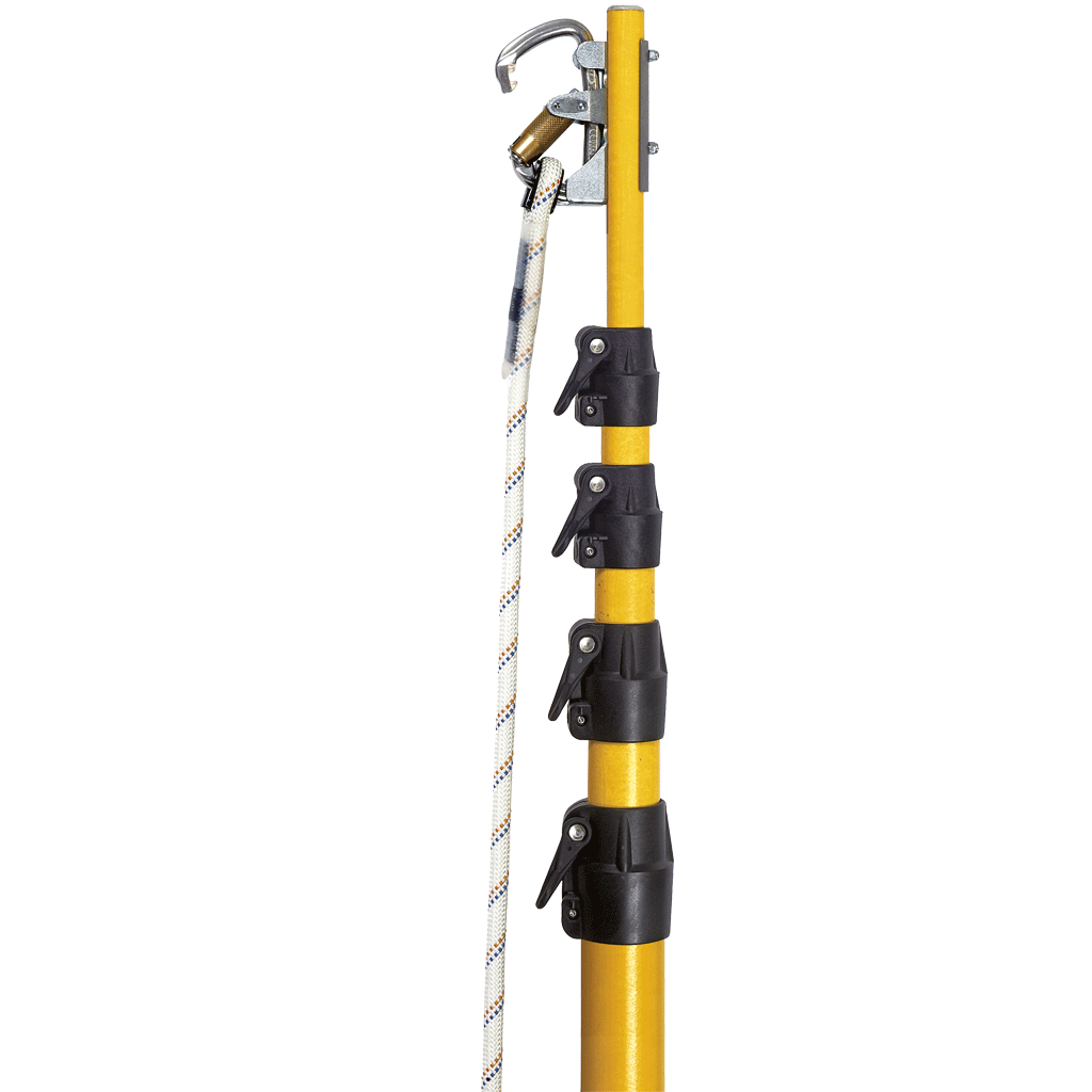 Climbing Technology KIT ROD F Telescopic Pole with Hooking Support 2.4m-10m ROD11 - SecureHeights