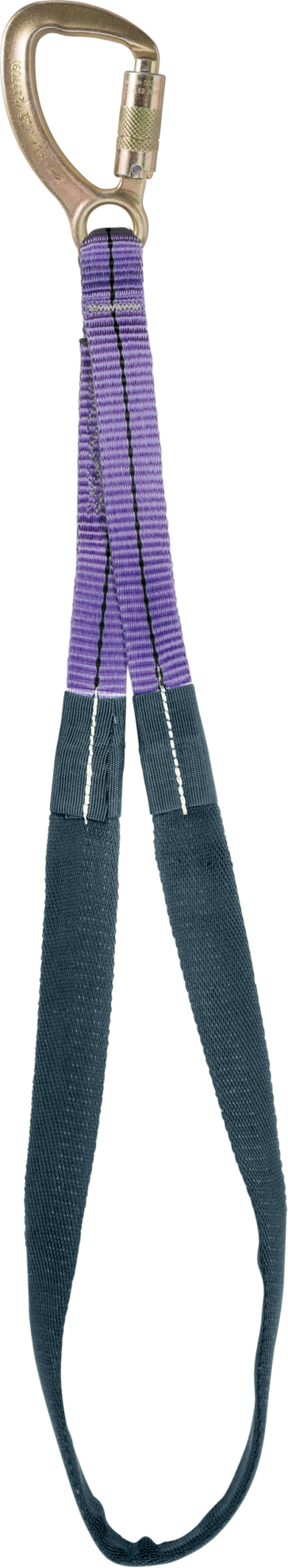 Skylotec LOOP SEP 40 kN 2.0 Edge Tested Anchorage Loop Sling with KOBRA TRI Carabiner 0.75m-2m - SecureHeights