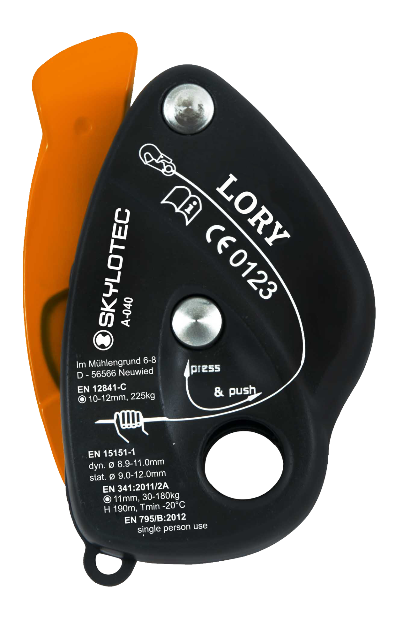 Skylotec LORY Semi Automatic Descender with Panic Function A-040 - SecureHeights
